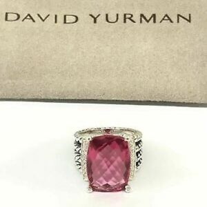 David Yurman Jewelry - David Yurman Pink Tourmaline 16x12mm Wheaton Ring David Yurman Jewelry - David Yurman Pink Tourmaline 16x12mm Wheaton Ring